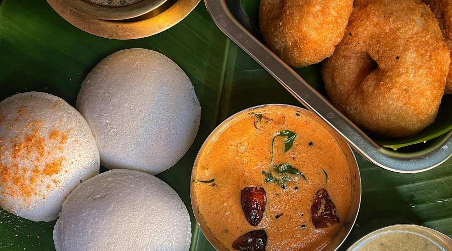 South Indian Idli & Sambar 1