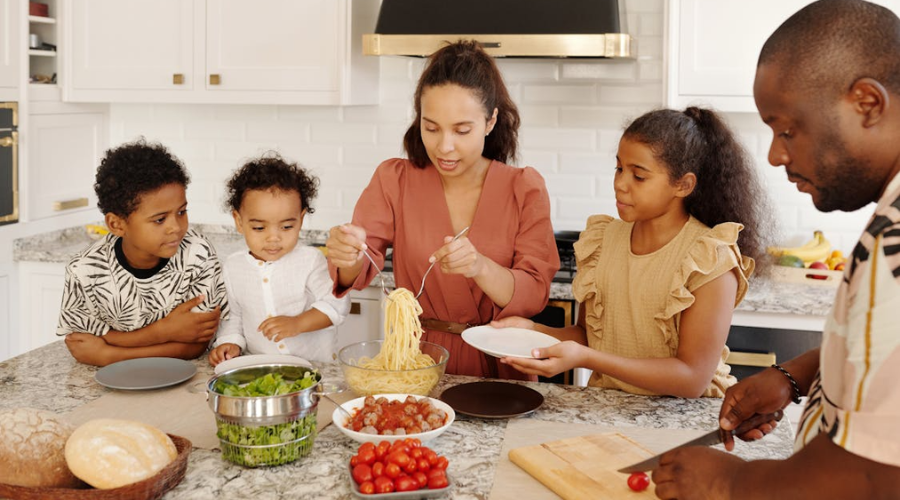 Eggless Chocolate Bread Pudding for Kids 2